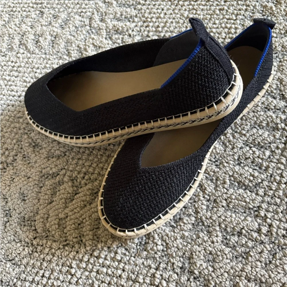 Rothy's Black Espadrilles - Picture 1 of 4